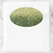 小麦 – おいしい！ 楕円形シール (バッグ)