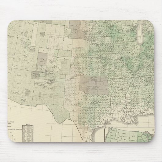 小麦/平方マイル マウスパッド (正面)