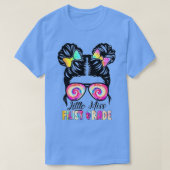 小1年生恋しく思女子新学期シャツ Tシャツ (デザイン正面)