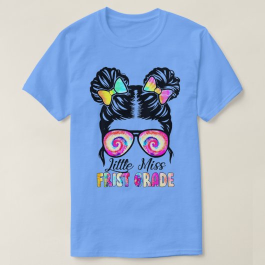 小1年生恋しく思女子新学期シャツ Tシャツ (デザイン正面)