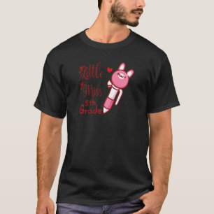 小5年生恋しく思かわいい学校給食の初日 Tシャツ