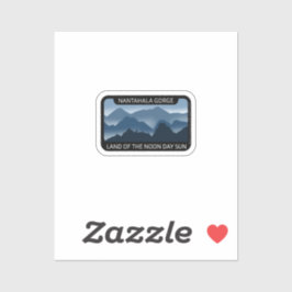 （小）ナンタハラ渓谷、昼の太陽の国 シール