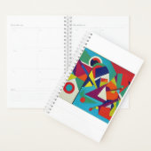 小(14 cm x 21.6 cm)、ソフトカバー、ホワイトスパイラル プランナー手帳 (ディスプレー)