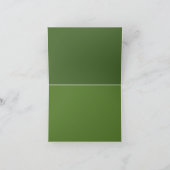 小、4インチx 5.6インチ折り曲げサンキューカード サンキューカード (内部)