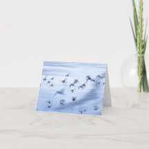 小、4インチx 5.6インチ折り畳みホリデーカード