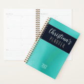 小（5.5インチ×8.5インチ）、ソフトカバー、ホワイトスパイラルプラン プランナー手帳 (ディスプレー)