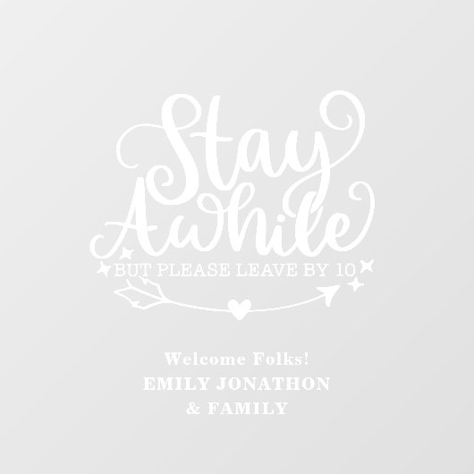 少おもしろいし離れ10名 ウィンドウサイン (シート)