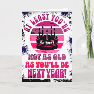 少おもしろいなくとも…二つ折りグリーティングカード カード