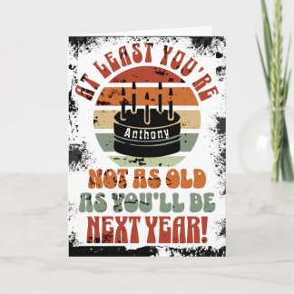 少おもしろいなくとも…二つ折りグリーティングカード カード