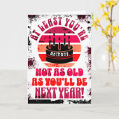 少おもしろいなくとも…二つ折りグリーティングカード カード (黄色い花)