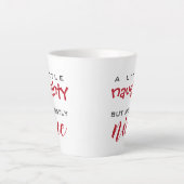 少しいけなほとんど素敵なクリスマスマグカップ カフェラテマグ (正面)