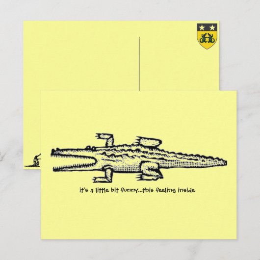 少しおもしろい ポストカード (正面/裏面)