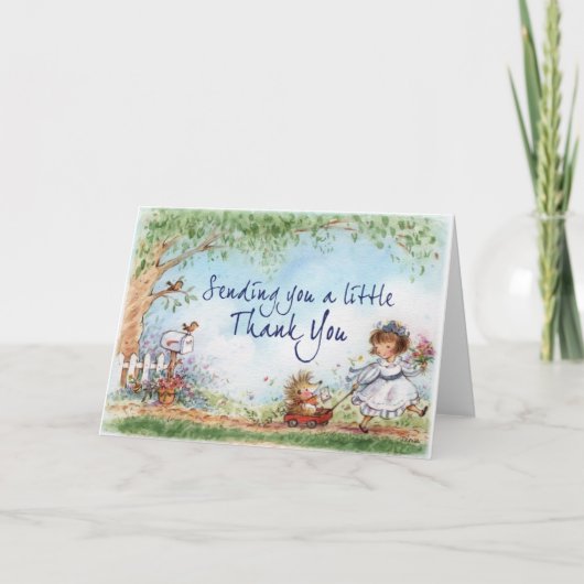 少しお礼 サンキューカード (正面)