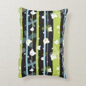 少しくまが付いているかわいいパターン アクセントクッション (裏面(縦))