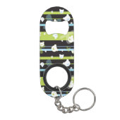 少しくまが付いているかわいいパターン キーホルダー栓抜き (裏面)