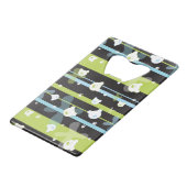 少しくまが付いているかわいいパターン クレジットカード栓抜き (裏面アングル)