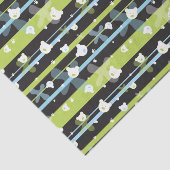 少しくまが付いているかわいいパターン 薄葉紙 (詳細)