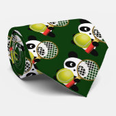 少しくまのテニスのプロ ネクタイ (ロール)