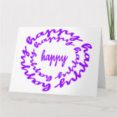 少しずつあるいは多く カード (正面)