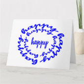 少しずつあるいは多く カード (正面)