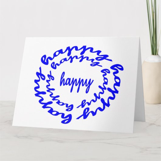 少しずつあるいは多く カード (正面)