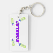 少しずつあるいは多く キーホルダー (裏面)