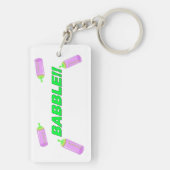 少しずつあるいは多く キーホルダー (裏面)