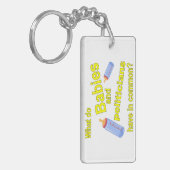 少しずつあるいは多く キーホルダー (正面左)