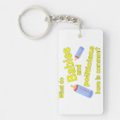 少しずつあるいは多く キーホルダー (正面)