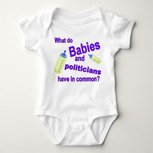 少しずつあるいは多く ベビーボディスーツ (正面)