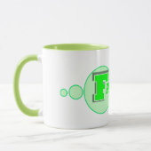 少しずつあるいは多く マグカップ (左)