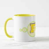 少しずつあるいは多く マグカップ (左)