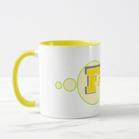 少しずつあるいは多く マグカップ (左)