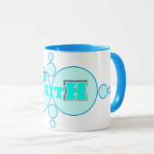 少しずつあるいは多く マグカップ (正面右)