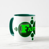 少しずつあるいは多く マグカップ (正面左)