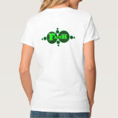 少しずつあるいは多く Tシャツ (裏面)