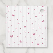 少しだけ夢中 ピンクマティーニ ブライダルシャワー フェイバータグ (裏面)