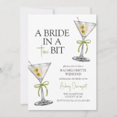 少しだけ花嫁の独身最後の週末計画 招待状 (正面)