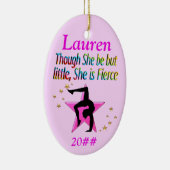 少しでも獰猛な体パーソナライズされた操オーナメント セラミックオーナメント (右)