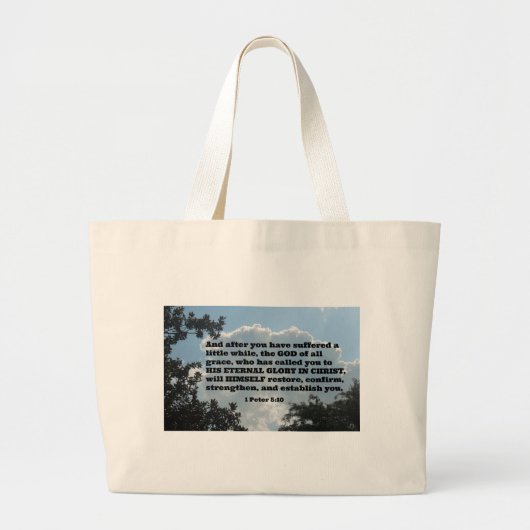 少しに苦しんだ後ピーターの1 5:10および ラージトートバッグ (正面)