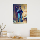 少しの戦争の歴史 新兵トーマス・ウッド 1866 ポスター (キッチン)