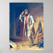 少しの戦争の歴史 退役軍人トーマス・ウッド 1866 ポスター (正面)