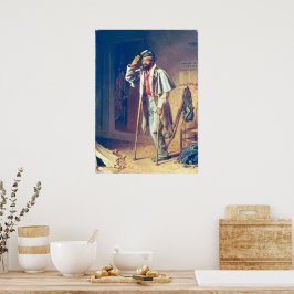 少しの戦争歴史トマス・ウッド退役軍人1866 ポスター