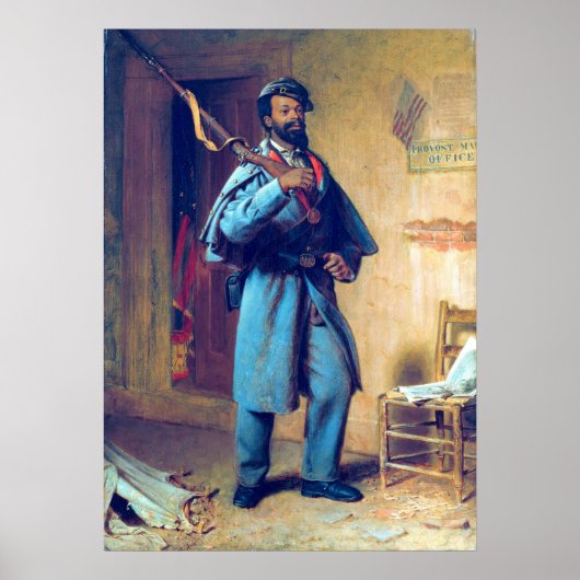 少しの戦争歴史リクルートThomas Wood 1866 ポスター (正面)