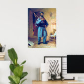 少しの戦争歴史リクルートThomas Wood 1866 ポスター (ホームオフィス)