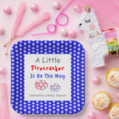 少しの爆竹が近づいている ペーパープレート (パーティー)