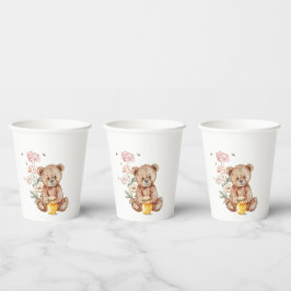 「少しの蜂蜜がやってくる」紙コップ 紙コップ