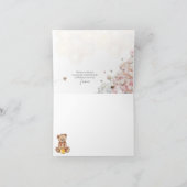 「少しの蜂蜜が届くよ」感謝の気持ちを伝えるカード サンキューカード (内部)