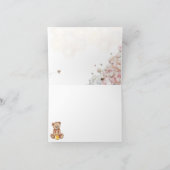 「少しの蜂蜜が届くよ」感謝の気持ちを伝えるカード サンキューカード (内部)