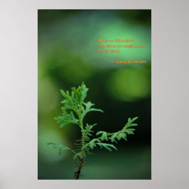 少しの計画もない ポスター